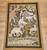 American Hand Hooked Tapestry of Forest Scene in Green, Yellow, Brown,  @thepersianknot  , SKU 2030