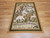 American Hand Hooked Tapestry of Forest Scene in Green, Yellow, Brown,  @thepersianknot  , SKU 2030