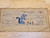Vintage American Hooked Rug | Squirrel Folk Art | Border Detail
