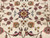Vintage Persian Tabriz Rug 7x10 | Ivory Floral | In-Room View 2