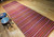 Vintage Moroccan Berber Rug 6x15 | Reversible Stripe | In-Room View