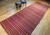 Vintage Moroccan Berber Rug 6x15 | Reversible Stripe | In-Room View 3