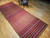 Vintage Moroccan Berber Rug 6x15 | Reversible Stripe | In-Room View 4
