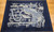 Vintage Japanese Hand Crafted Indigo Textile with Tiger in a Bamboo Forest Design,  47” x 64”, Mid 20th Century, Japan, @thepersianknot, SKU 2049
