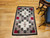 Vintage Native American Navajo Area Rug in Ivory, Red, Brown, Gray, Black,  @thepersianknot  , SKU 2054