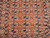 Vintage Turkmen Tekke in Allover Pattern in Brick-Red, Navy, Ivory, Blue,  @thepersianknot  , SKU 2059