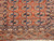 Antique Turkmen Tekke Rug 4x5 | Classic Gul Red Field | Lower Section Detail