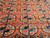 Vintage Turkmen Tekke in Allover Pattern in Brick-Red, Navy, Ivory, Blue,  @thepersianknot  , SKU 2059