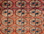 Antique Turkmen Tekke Rug 4x5 | Classic Gul Red Field | In-Room View 2