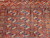 Antique Turkmen Tekke Rug 4x5 | 19th Century Gul | Lower Section Detail