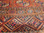 Vintage Turkmen Tekke in Allover Pattern in Red, Navy, Ivory, Yellow, Blue, The Persian Knot, SKU 2060