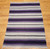 Vintage American Southwestern Kilim in Stripe Pattern in Lavender, Black, Gray, Ivory,  @thepersianknot  , SKU 2064