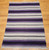 Vintage American Southwestern Kilim in Stripe Pattern in Lavender, Black, Gray, Ivory,  @thepersianknot  , SKU 2064