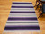 Vintage Southwestern Kilim 4x6 | Lavender Gray | Border Detail