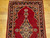 Vintage Persian Kashan Area Rug in Red, Navy, Blue, Ivory, Green,  @thepersianknot  , SKU 2073