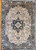 Vintage Afghan Silk Rug in Geometric Medallion Pattern in Ivory, Green, Brown, Yellow, Black, The Persian Knot, SKU 2071