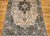 Vintage Indian All-Silk Rug | Geometric Medallion | Lower Section Detail