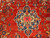 Vintage Room Size Square Persian Hamadan in Red, French Blue, Green, Pink,  @thepersianknot  , SKU 2072