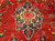 Vintage Room Size Square Persian Hamadan in Red, French Blue, Green, Pink,  @thepersianknot  , SKU 2072