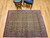 Antique Persian Tabriz Rug 5x6 | Chartreuse Paisley | In-Room View 8
