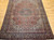 Early 20th Century Persian Kashan in Floral Pattern in Rust, Ivory, Navy, Pink, Green, Blue, @thepersianknot, SKU 2106