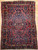 Antique Persian Sarouk Rug 3x5 | Red Floral