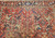 Antique Persian Heriz Serapi 8x9 | Allover Near Square | Top Section Detail
