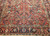 Antique Persian Heriz Serapi 8x9 | Allover Near Square | Lower Section Detail