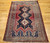 Vintage Afshar Tribal Area Rug in Geometric Pattern in Navy, Red, Blue, @thepersianknot  , SKU 2114