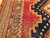 Antique Persian Afshar Tribal Rug 6x7 | Navy Geometric | In-Room View 3
