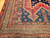 Antique Persian Afshar Tribal Rug 6x7 | Navy Geometric | In-Room View 2