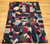 Vintage American Crazy Quilt | Handwoven | Full View on Floor