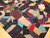 Vintage American Crazy Quilt | Handwoven | Border Detail