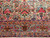 Vintage Persian Kerman in Vase Pattern in Ivory, Turquoise, Yellow, Red,  @thepersianknot  , SKU 2129