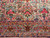 Vintage Persian Kerman in Vase Pattern in Ivory, Turquoise, Yellow, Red,  @thepersianknot  , SKU 2129