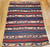 Vintage 1920s Caucasian Kilim Rug, Geometric Stripe Pattern, The Persian Knot Gallery, SKU: 1525