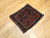 Antique Persian Kurdish Bagface | Textile | Full View on Floor