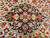 Antique Persian Isfahan | Rug | Border Detail