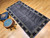 Vintage Tibetan Rug 5x9 | Lattice & Deity Symbols | In-Room View 9