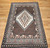 Vintage Moroccan Rug in Geometric Medallion Pattern in Brown, Ivory,  @thepersianknot  , SKU 1616