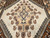 Vintage Moroccan Berber Rug 6x8 | Neutral Medallion | In-Room View