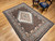 Vintage Moroccan Berber Rug 6x8 | Neutral Medallion | In-Room View 8
