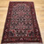 Vintage Persian Malayer in All-Over Pattern in Ivory, Blue, Navy, Red,  @thepersianknot  , SKU 2164