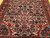 Vintage Persian Malayer Rug 3x5 | Ivory Herati | Top Section Detail