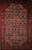 Vintage Persian Malayer in All-Over Pattern in Ivory, Blue, Navy, Red,  @thepersianknot  , SKU 2164