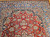 Vintage Room Size Persian Isfahan Rug in Floral Pattern in Red, Persian Blue, Ivory, Navy, The Persian Knot, SKU 2188