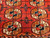 Antique Turkmen Tekke Rug 4x4 | Near Square Gul | Center Field Close-Up