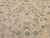 Vintage Room Size Turkish Oushak in Allover Pattern in Ivory, Brown, Blue  @thepersianknot  , SKU 2193