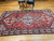 Vintage Persian Shiraz Tribal Area Rug in Red, Ivory, Blue, The Persian Knot, SKU 1338