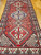 Vintage Persian Shiraz Rug 5x10 | Three Medallion Red | Center Field Close-Up